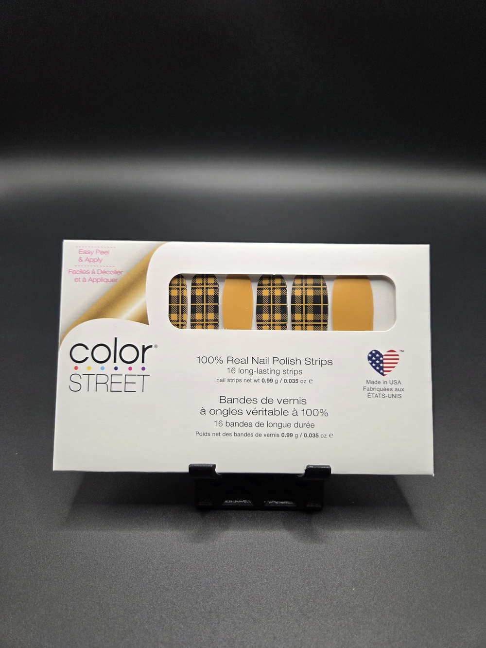 Color Street Nail Polish Strips Brand New Breaking Plaid